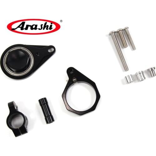 Arashi For SUZUKI GSXR 600 / 750 2008-2010 Steering Stabilize Damper Bracket Mount GSXR600 GSXR750 GSX600R GSX750R 2008 2009 10