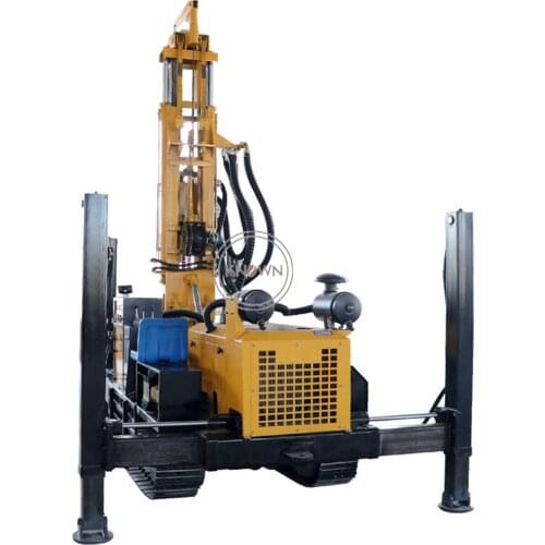 Rock Soil Sampling Drilling Machine Rubber Crawler Water Well Drilling Rig Truck Mounted for AgricultureDig Research Wells