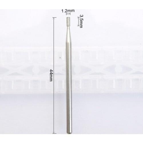 EasyNail 1 PCS 3/32" Diamond Burrs Drill Bit Nails Stainless Steel Cutter For Manicure Professional Remove Nail Gel Tools