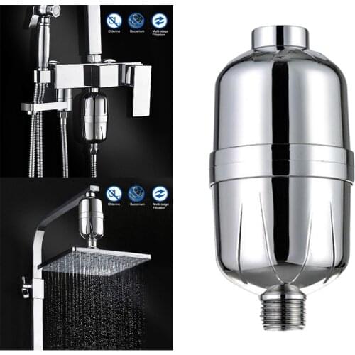 Bath Filtration Faucet Shower Filter Bathroom Shower Head Water Purifier Health Chlorine Removal Water Treatment