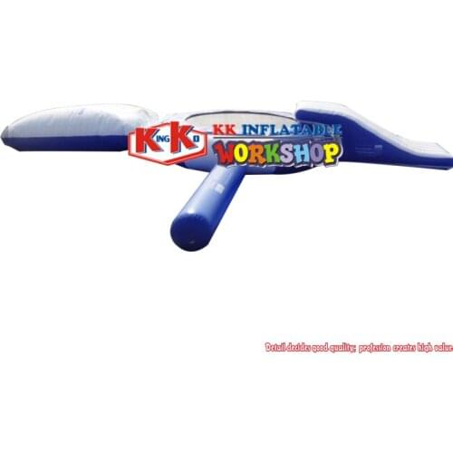 Carnival Game Inflatable Water Jumping Trampoline , Inflatable Water Sport Combo , Inflatable Water Park
