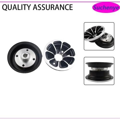 6 inch BMW Keyway Aluminum Alloy Wheel Hub for 4.10/3.50-6 Tyres 6 Inch ATV kart Car Scooter Snow Sweeper Rims