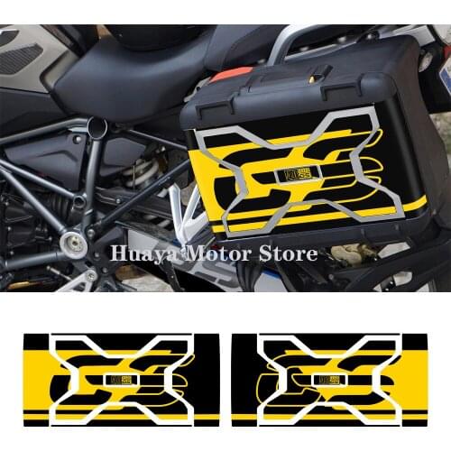 Motorcycle Sticker Case for BMW Vario Case 2004-2012 R1200GS R1250GS F850GS F700GS F800GS Decals