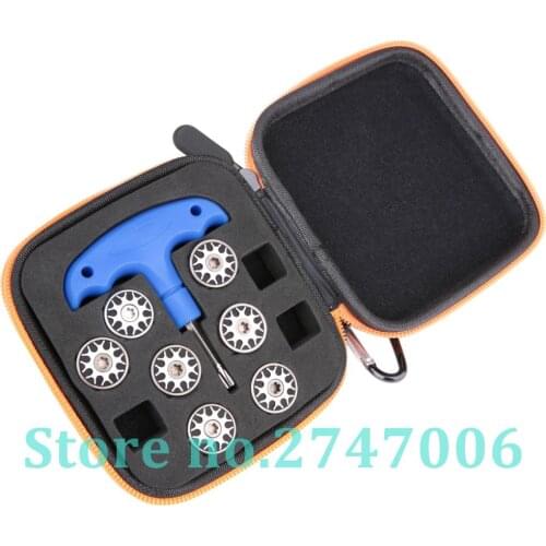 1set Black Stroke Lab and O-Works Putter Weight Wrench Kit Golf Club Weight with Wrench and Case 5g/10g/15g/20g/25g/30g/35g