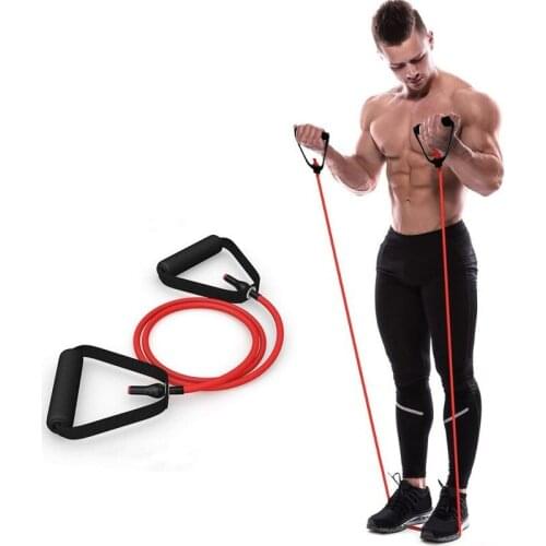 Latex Resistance Band Fitness Rope Set Pull Band Muscle Training Fitness Equipment Latex Elastic Rope Gym Fitness Equipment