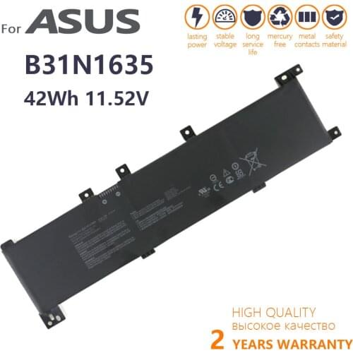 Genuine B31N1635 Laptop Battery For Asus VivoBook 17 X705UA X705NA X705NC X705UB X705UV R702UV N705UQ-EB76 A705UQ NEW STOCK