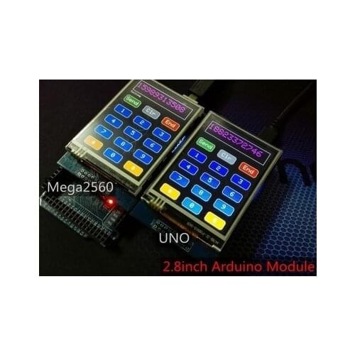 2.8 inch TFT LCD Color Screen Module for UNO Board / Mega2560 Board (Without Base Board)