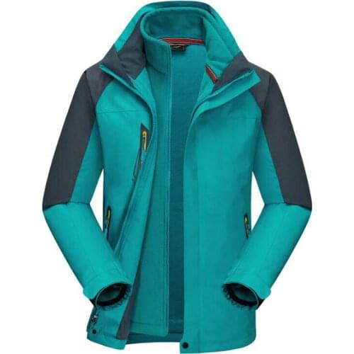 New Climbing Skiing Mountain Fishing Waterproof Windstopper Cycling Softshell Fleece Warm Outdoor Men Hiking Jacket