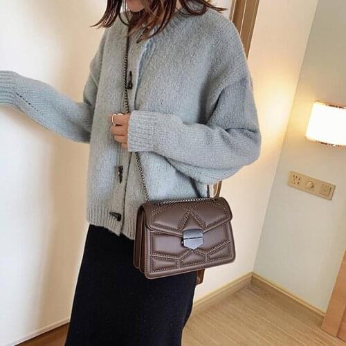 2020 New Arrival Woman Message Bag with Shoulder Strap Elegant Female Small Bags