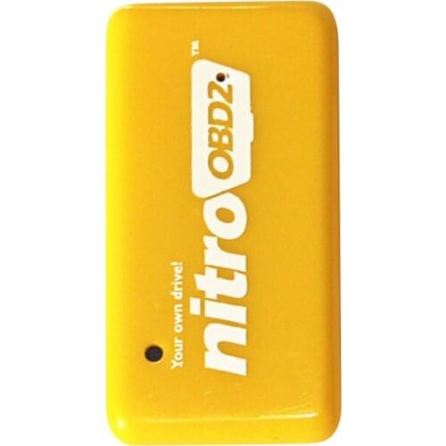 OBD2 Plug And Drive Performance Chip Tuning Box For Benzine Car Yellow