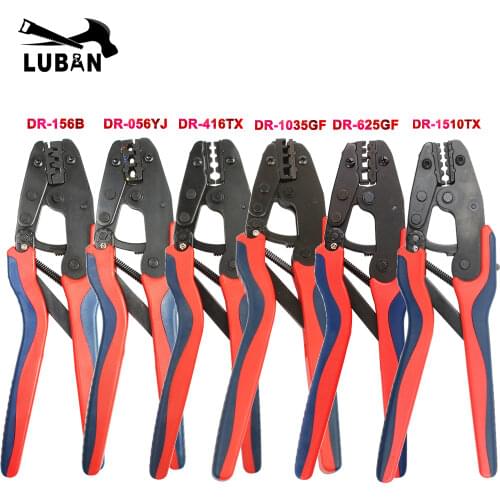 DR-2550GF Crimping Plier Ratchet Crimping Tool Insulated Non-insulated terminal crimping plier 25MM2 35MM2 50MM2
