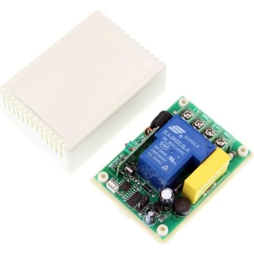 AC 220V 1CH 1 CH 30A Relay Receiver Remote Control Switch Receiver Smart Home Light Lamp LED Device Equipment