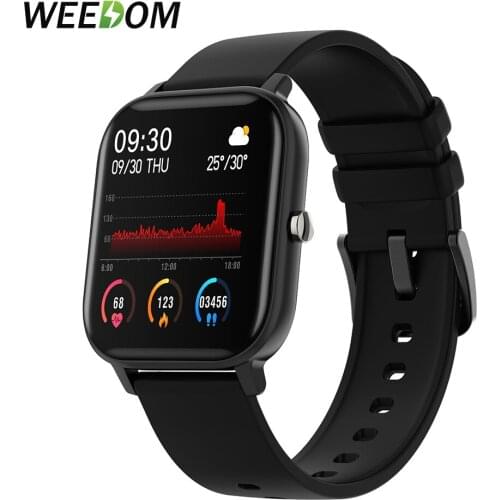 2021 Smart Watch Men Full Touch Wristband Men Women Sport Clock Heart Rate Monitor Sleep Monitor Smartwatch Tracker for phone
