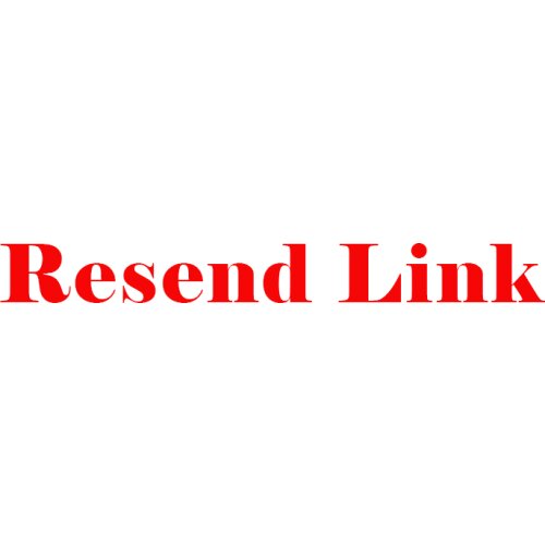 Resend link only