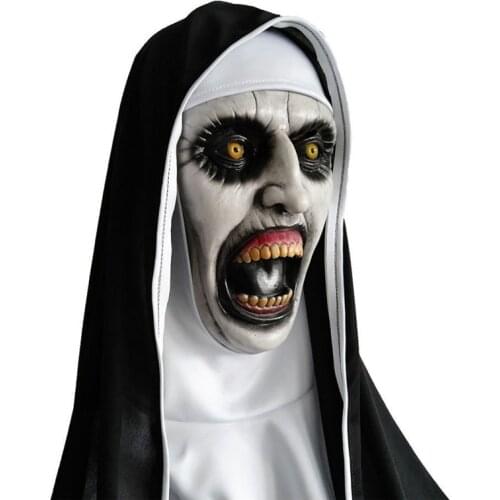 Men 's and Women 's Horror Mask Halloween Headgear Creative Mask Funny Scary Makeup Props