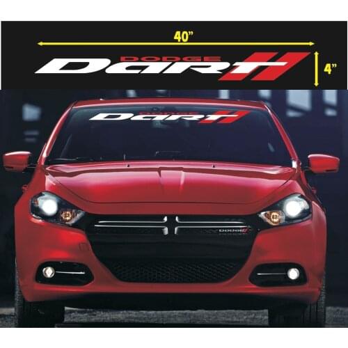 For DODGE DART WINDSHIELD VINYL DECAL STICKER Car Styling
