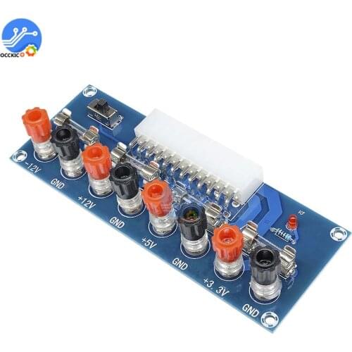 XH-M229 Desktop Computer Power ATX Transfer Board 24Pin Power Take off Output Terminal Module
