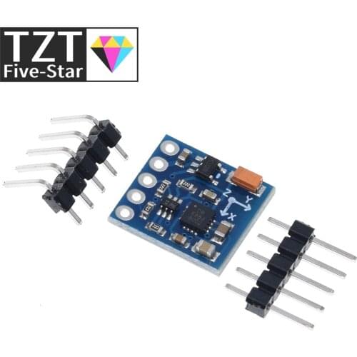 TZT GY-271 HMC5883L 3V-5V Three 3 Triple Axis Magnetic Field Compass Magnetometer Sensor Module For Arduino IIC Board