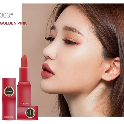 5pcs/set Matte Lipstick Tubes Waterproof Long Lasting Non-stick Cup Matte Vellet Lipsticks Moisturizing Lip Makeup Cosmetics