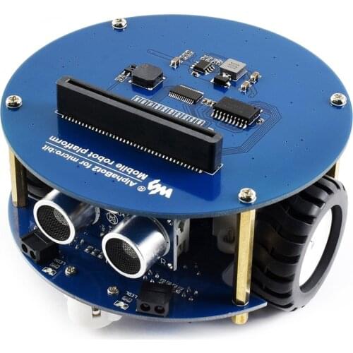 AlphaBot2 robot building kit for micro:bit(not include) Learning programming helper features line tracking obstacle avoiding etc