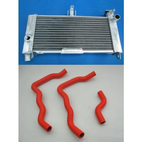 Aluminum Radiator + Silicone Hose For Honda VFR400 NC24 Fit VFR400R NC 24 VFR 400 R