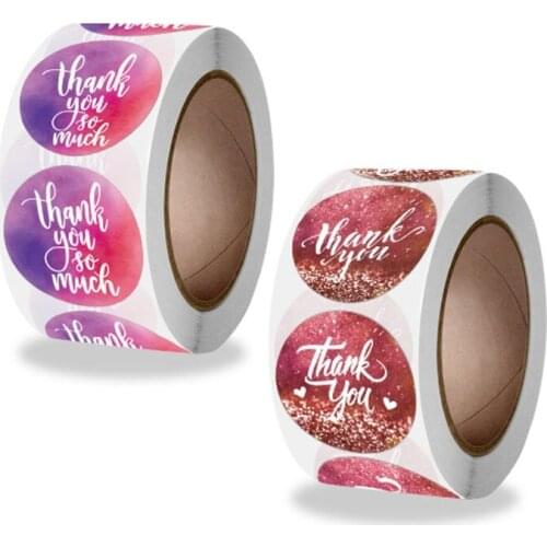 Free shipping 5000pcs Colorful Heart Labels Stickers round Labels Stickers 1 Inch Stickers Stationery