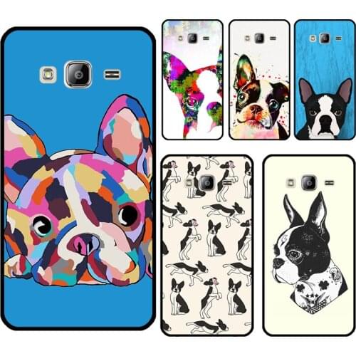 Boston Terrier Dog For Samsung Galaxy J7 J1 J3 J5 2016 A3 A5 2017 A6 A8 J4 J6 Plus J8 A7 A9 2018 Case Cover