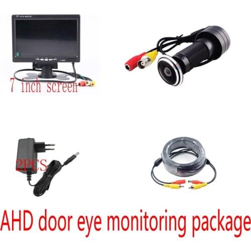 Home security door camera Mini Home Video Peephole Door Hole Camera AHD1080P Door eye collar for a horse