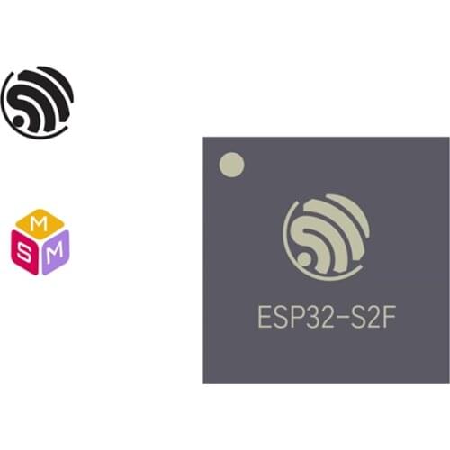 Espressif Systems SoC GPIO USB OTG SPI I2S UART I2C LED PWM LCD Camera ADC DAC 32-bit MCU 2.4 GHz Wi-Fi chip ESP32-S2FH4