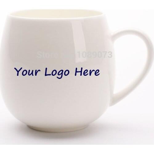 Ceramic mug small cute porcelain cup white mug for sublimation logo printing