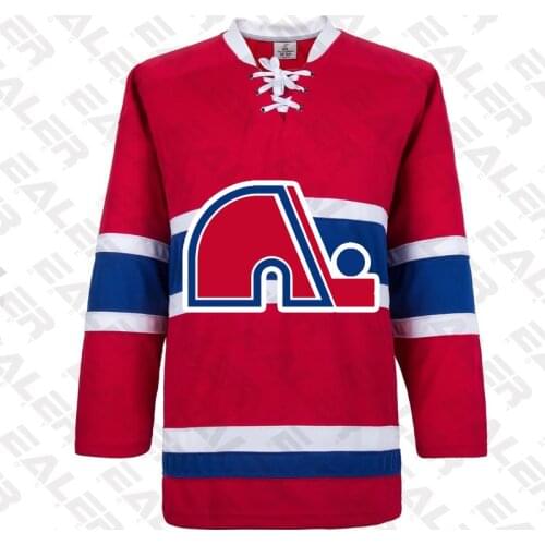 Cool hockey high quality quebec nordiques ice hockey jerseys