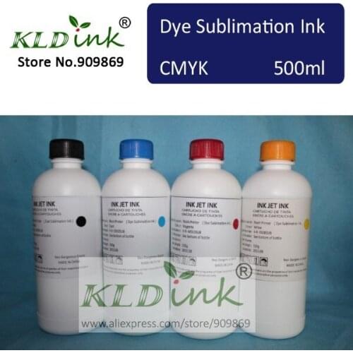 [ KLD Ink ] 4PCS x 500ml Compatible Dye Sublimation ink for ricoh printer