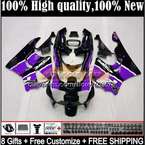 Body For HONDA CBR893RR CBR900RR CBR 893RR 1994 1995 1996 1997 31CL.82 CBR900 CBR893 CBR 893 RR 94 95 96 97 Fairing Black purple