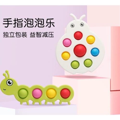 New Design Simple Dimple Fidget Toys Bubble Fidget Popper Sensory Fidget Toy Push Pop Bubble