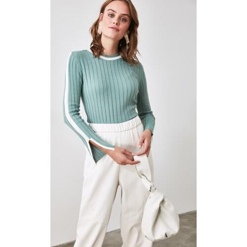 HAFMER sweater green brown pink Black Women Lantern Long Sleeve Sweater Fluffy Mohair Chunky Knit Loose Jumper Tops