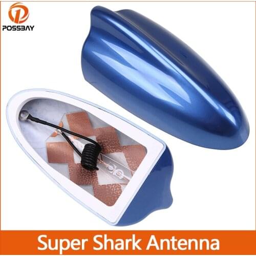 Universal Shark Car Antenna Auto Replacement Parts Signal Amplifier for Mini Cooper/Suzuki Swift/Citroen C4 C3/Seat Ibiza/Mazda