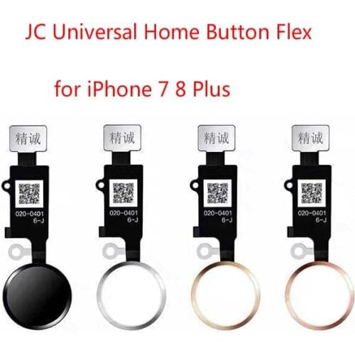 JC Universal Home Button Flex for iPhone 7 8 Plus Return Home Function Solution 6th GenerationTouch ID Fingerprint Key