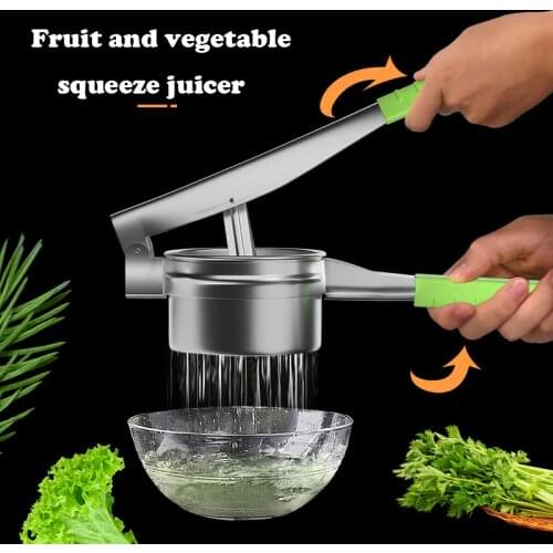 Kitchen stainless steel water squeezing device, vegetable squeezing device, multifunctional dumpling filling dehydrator, juicer