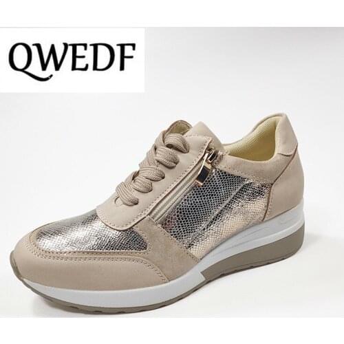 2019 Women Flat Sneakers Breathable Lace up Canvas Vulcanize Shoes Woman tenis feminino Chaussure Femme Platform Shoes X11-47