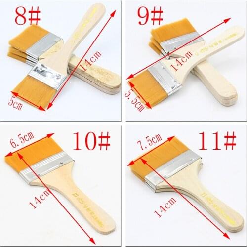 1Pc 12# 80mm Paint Brush Cleaning Brush Cleaning Tool for Circuit Board Mobile Phone repair