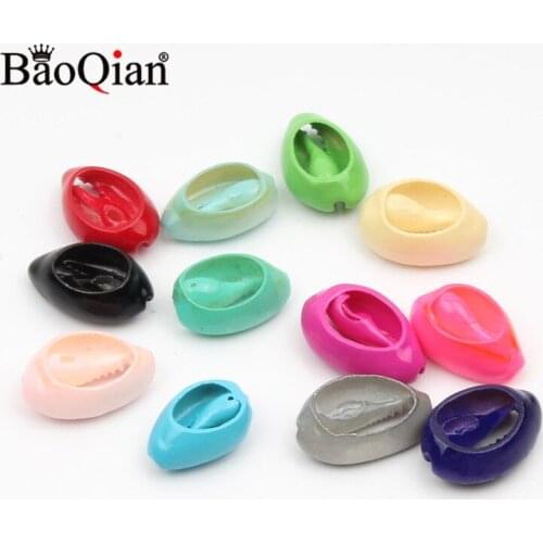 10Pcs 10-20mm Mix Color Shell Beach Decor Natural Sea Shells For DIY Handmade Seashells Home Decoration Fishtank Embellishment