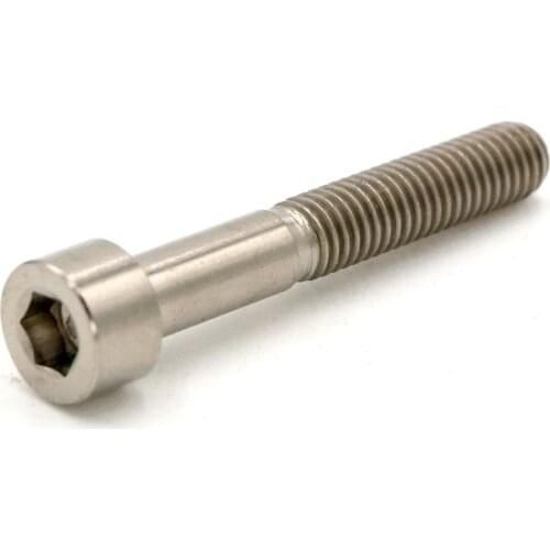 LOT 4 M6 x 40mm Original Color TC4 GR5 Titanium Alloy Allen Hex Screw Column Head Bolts For Bicycle