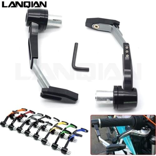 CNC Universal Motorcycle Brake Clutch Lever Protector Motorbike Lever Guard For KAWASAKI ZG1000 ZRX11 ZX11 ZX7R ZX9 ZZR12 ER5
