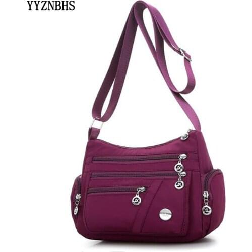 Ladies Fashion Shoulder Bags For Women Designer High Quality Waterproof Oxford Cloth Handbag Small Purses Ladies Crossbody Bags