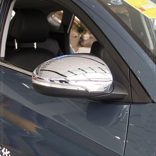 For Hyundai Tucson 2015-2018 ABS Chrome Wing Rearview Side Mirror Cover Trim Car Styling 2016 2017