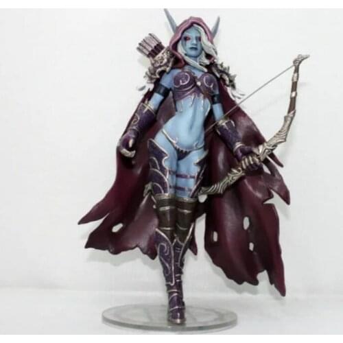 14CM Windrunner Darkness Ranger Lady PVC Sylvanas Action Figure Toys Figure For Collection
