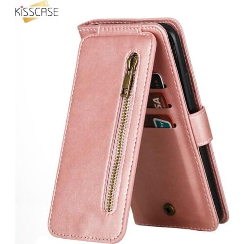 PU Leather Zipper Wallet Case For Samaung S20FE Note 20 Ultra A81 S10 E S9 S8 Plus Note 8 9 10 Plus S7 Edge A70 A50 A40 A30 Case
