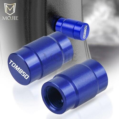 Motorcycle CNC Vehicle Wheel Tire Valve Air Port Stem Caps Covers Plug For Yamaha TDM 850 TDM850 1991-2002 2001 2000 1999 1998