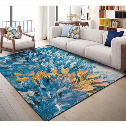 Creative Fish Print Bathroom Carpet Floor Mat Rug For Home Decor Elegance Anti-slip Sofa Mat Bath Carpet Big Rug Bedroom Pad