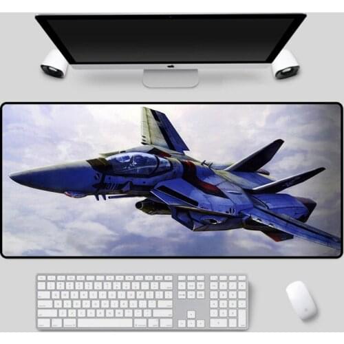 Mairuige Hot sale fighter pattern mouse pad highly recommended high quality rubber keyboard pad for home office games